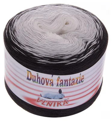 Produktbild von 200g Bobbel Wolle 4-fädig Farbverlaufsgarn Fantazie Häkelgarn Strickgarn