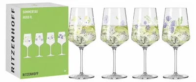 Obrázek produktu pro Ritzenhoff 6041007 Sada 4 sklenic na aperitiv F25 SOMMERTAU Hugo 2025