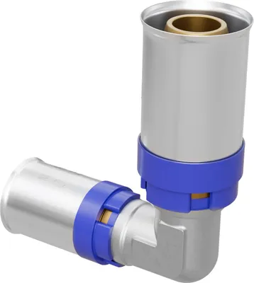 Obrázek produktu pro Mexen PEX-P redukční koleno lisovací, zalisovatelné PEX 25 x 20 - W97125-2520-00