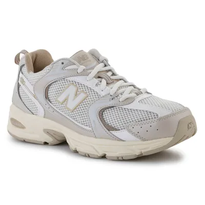 A single New Balance 530 running shoe is shown from a side-angle on a white background.