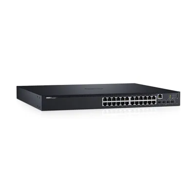 Immagine prodotto di DELL DELL N1524P Managed L3 Gigabit Ethernet (10/100/1000) Power over Ethernet (PoE) 1U - Nero