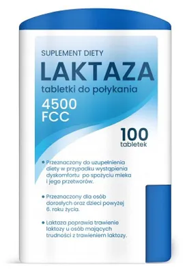 LAKTAZA 100 TABLETEK - DOMOS