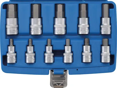 Obrázok produktu pre BGS technic Bit Socket Set, Chróm-vanadová oceľ, 1830 mm, 1,83 kg