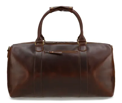 Produktbild von Buckle & Seam Leder Weekender Willow - Braun / Dots
