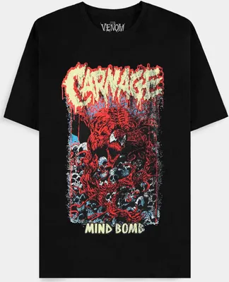 Obrázok produktu pre Venom - Carnage Pánske tričko s krátkym rukávom - S - Difuzed TS521616VEN - (Tričká a Topy / Tričká s krátkym rukávom)
