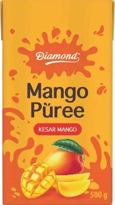 Produktbild von DIAMOND Mango Püree Kesar 500g | Kesar Mango Pulp | Mangopüree