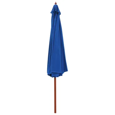 Immagine prodotto di Ombrellone da Esterni con Palo in Legno 350 cm Blu