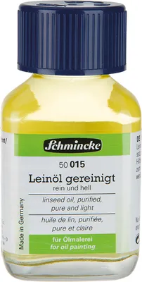 Produktbild von Schmincke 60ml Hilfsmittel Leinöl gereinigt Öl 50 015 025