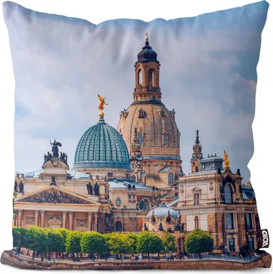 Produktbild von VOID Dresden Stadt Frauenkirche Kissenbezug Kissenhülle Sofakissen Kissen Deko Outdoor-Kissen Dekokissen