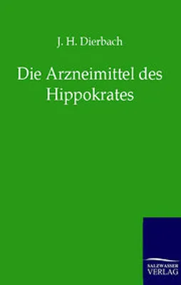 Produktbild von Die Arzneimittel des Hippokrates