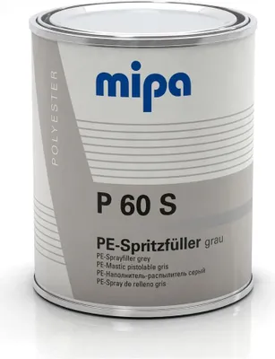 Produktbild von Mipa Spritzspachtel P 60 s . ds.p60s Sprühfüller 1l m.haerter