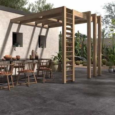 Immagine prodotto di CASA39 Gres porcellanato effetto pietra Nero 60x120 cm Castelvetro