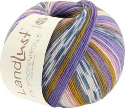 A ball of yarn with a label.