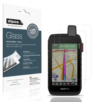 Immagine prodotto di 2x Pellicola Protettiva per Garmin Montana 710i Protezione Vetro Flessibile 9H dipos