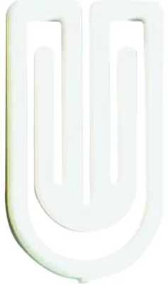 Produktbild von Büroklammern King Klip 50mm VE=50 Stück weiß