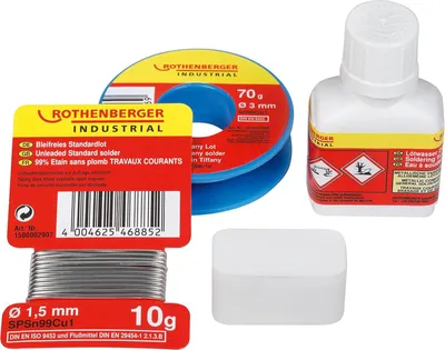 Produktbild von ROTHENBERGER Industrial Bastel-Tiffany Set - bleifrei - 1500002909