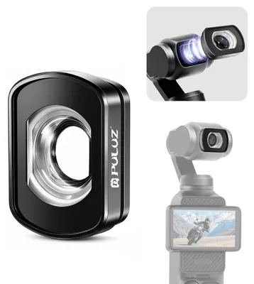 Obrázek produktu pro Širokoúhlý objektiv 112 stupňů pro DJI Osmo Pocket 4 / 3 – příslušenství k fotoaparátu, černý