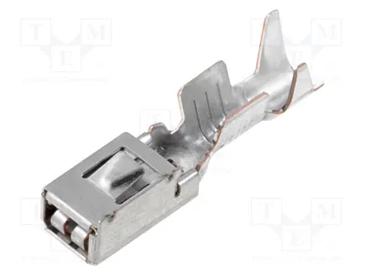 Zdjęcie produktu dla 10 sztuk, złącze kontaktowe cynowane, żeńskie, do kabli o przekroju 1÷2,5 mm², złącze zaciskowe 968075-2, do zastosowań motoryzacyjnych