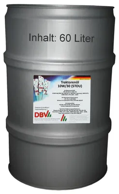 Produktbild von DBV-Traktorenöl SAE 10W/30 (STOU) 60-Liter-Fass