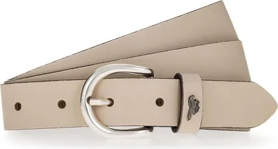 Produktbild von MUSTANG Leder Gürtel Female Belt 2.5 W75 Nude creme
