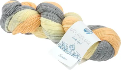 Produktbild von LANA GROSSA COOL WOOL LACE HAND DYED - Farbe: 804 Sonam