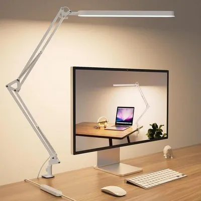 Obrázok produktu pre Kancelárska lampa 80 cm, LED, 5 farebných režimov, 12 W, biela