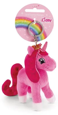 Immagine prodotto di Nici Lissy Pony Unicorn Selina 10 Cm Portachiavi Rosa Rosa Taglia Unica