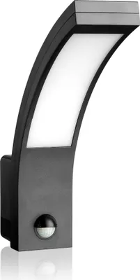 Produktbild von LED Aussenleuchte mit Bewegungsmelder, Wandleuchte anthrazit, LED Sensor SEBSON