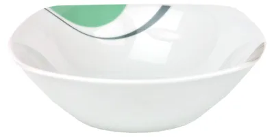 Obrázek produktu pro Mísa na salát  14,2 cm porcelánová bílá s dekorem
