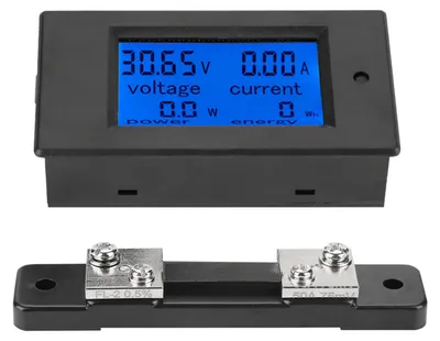 Obrázek produktu pro PEACEFAIR PZEM-051 Digitální měřič proudu pro stejnosměrný proud 6,5–100 V (50 A bočník)