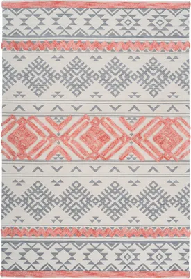 Produktbild von Ethnie 200 Grau / Apricot 160cm x 230cm