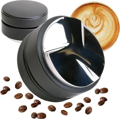 Image de Distributeur de café 51 mm en acier inoxydable pour barista