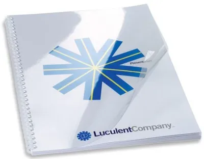 Image de GBC Couverture HiClear, DIN A4, PVC, 0,18 mm, transparent