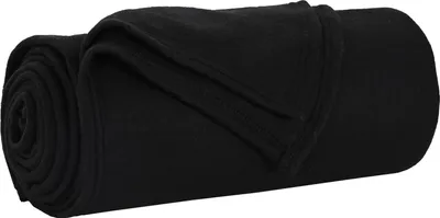 Produktbild von vidaXL Wohndecken 24 pcs Schwarz 270 x 240 cm Fleece