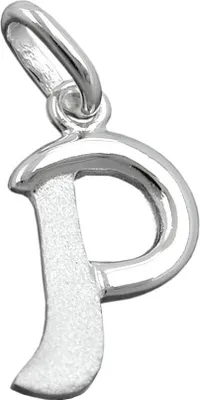 Anhänger-Buchstabe-P-925-Silber-für-Damen