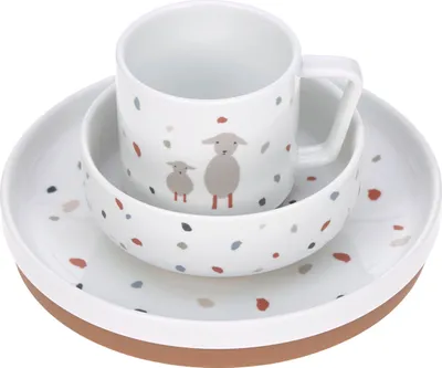 Produktbild von Lässig Tischset Porzellan/Silikon Tiny Farmer