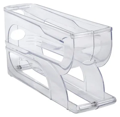 Produktbild von Automatischer Eierhalter mit Rollen für den Kühlschrank, 3- oder 4-stöckig, platzsparender Eierorganizer für Kühlschrank und Arbeitsfläche