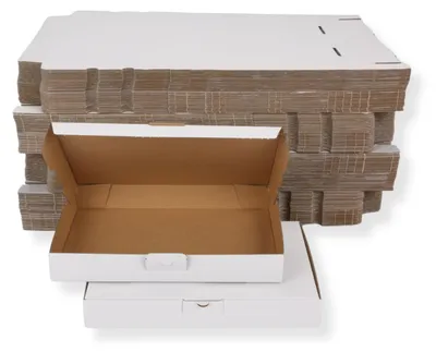 Produktbild von Maxibriefkarton DIN A4 - 350 x 250 x 50 mm, weiß 200 Stück