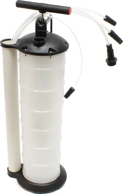 Produktbild von Wiltec Ölabsaugpumpe 7 Liter zum Motorölwechsel, Handpumpe zur Ölabsaugung und für andere Flüssigkeiten inklusive 3 Schläuche, manuelle Pumpe