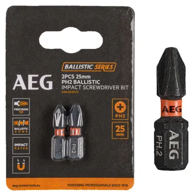 Produktbild von Verstärkte AEG-Ballistikbits 25 mm PH2 2 Stück AAK252PH2