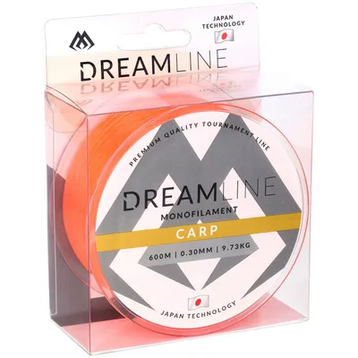 Immagine prodotto di Lenza per carpe Mikado Dreamline Fluo Orange 0,35 mm 12,04 kg 600 m