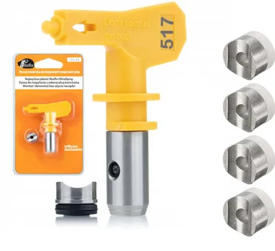 Produktbild von Rosfix Farbdüse Modell 517 + 3x Rosfix Düsensitz/Dichtung
