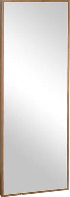 Produktbild von Ganzkörperspiegel Wandspiegel 125X45Cm Mit Holzrahmen, Natur, Für Garderobe Oder Flur