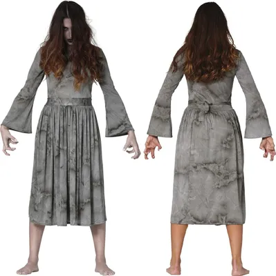 Obrázek produktu pro Brutální dámský kostým Posedlá žena s líčením Halloween 2026