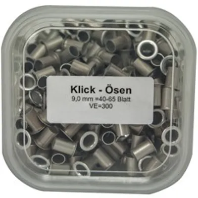 Produktbild von KLICK Ösen Größe-Nr. 3, für Duo 20/35 Premium Ösengerät, Länge 9 mm