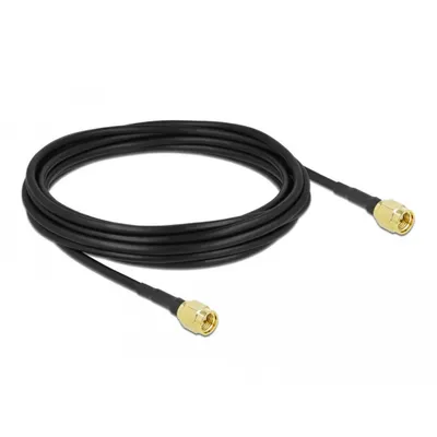 Produktbild von Delock Antennenkabel SMA Stecker zu SMA Stecker LMR/CFD100 5 m low loss