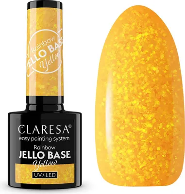 Obrázek produktu pro Claresa Rainbow Jello Basislack gelb 5 ml