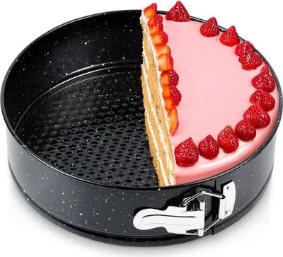 Produktbild von Vilde | Springform - 24 cm - Granit - Antihaftbeschichtung - Ideal für Torten und Kuchen - Backform