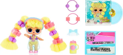 Zdjęcie produktu dla L.O.L. Surprise! Remix Hairflip Tots Series A, Lalka dziecko, Damski, 4 lat(a), Chłopak, dziewczyna, Wielobarwny