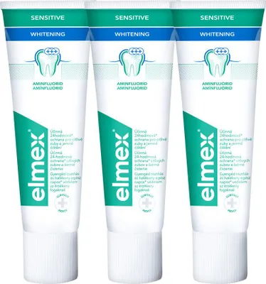 Produktbild von Whitening Sensitiv e Tooth Whitening Toothpaste 3 x 75ml